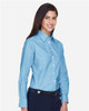 Harriton Women's Long Sleeve Oxford Dress Shirt