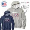 250 Year - Unisex Chore Fleece Pullover Hoodie (USA Made)