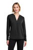 Brooks Brothers® Women’s Open-Neck Satin Blouse
