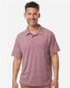 Men's Relay Heathered Stripe Polo