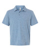 Men's Relay Heathered Stripe Polo