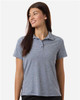 Women's Relay Heathered Stripe Polo