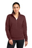 Nike Women's Club Fleece Sleeve Swoosh 1/2-Zip