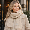 Faux Fur Pom Beanie & Scarf Holiday Kit