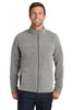 Heather Microfleece Full-Zip Jacket