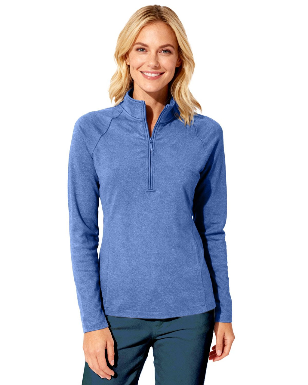 Clique Dash Recycled Womens Quarter Zip Pullover