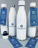 Are branded water bottles at hotels good marketing?