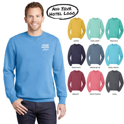 Unisex Beach Wash® Garment-Dyed Crewneck Sweatshirt (OD)