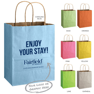 MATTE PAPER SHOPPER BAG - Imprint (CM)