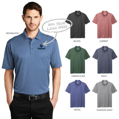 Port Authority® Men's Heathered Silk Touch™ Performance Polo (OD)