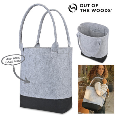 Out of The Woods® Felt Colorblock Tall Tote