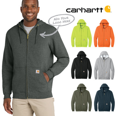 Carhartt® Midweight Hooded Zip-Front Sweatshirt