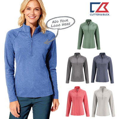 Clique Dash Recycled Womens Quarter Zip Pullover
