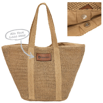 The Castaway Straw Tote