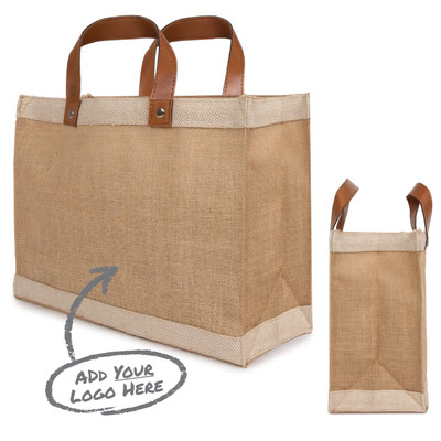 Petite Jute Luxe Tote