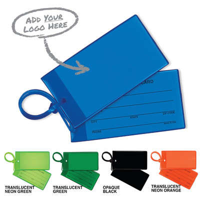 Luggage Tag with Business Card Insert
