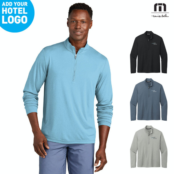 Mens TravisMathew Coto Performance 1/4-Zip (OD)