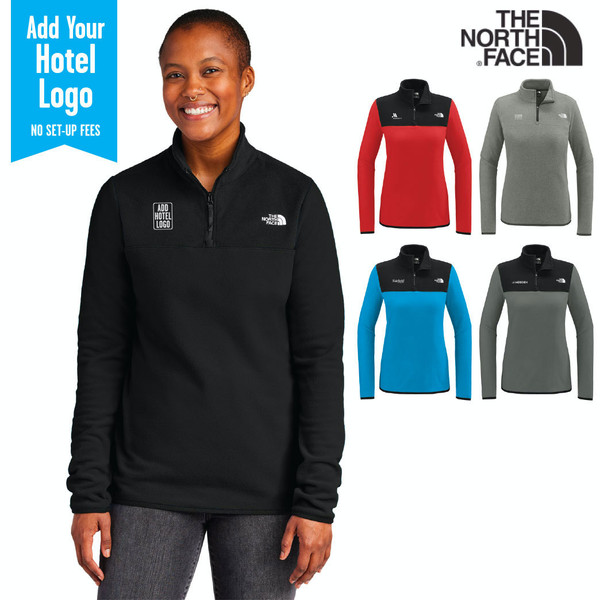 Ladies The North Face® Glacier 1/4-Zip Fleece (ODE)