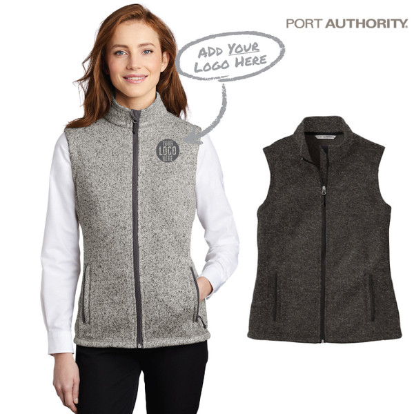 Port Authority ® Women's Sweater Fleece Vest (ODE)