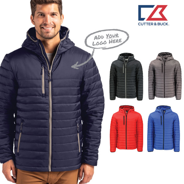 Clique Valhalla Eco Full Zip Mens Puffer Jacket