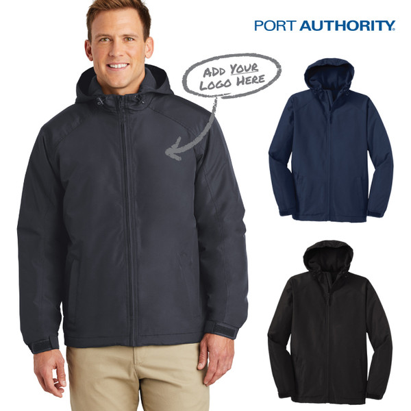 Port Authority® Hooded Charger Insulated Jacket