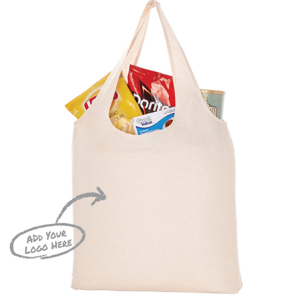 Lightweight All-Purpose 5oz Cotton Canvas Tote Bag
