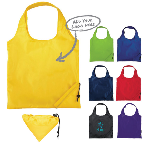 Bungalow Foldaway Shopper Tote Bag