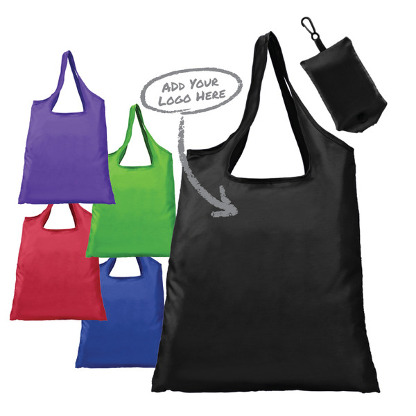 Santorini - Foldaway Shopping Tote Bag