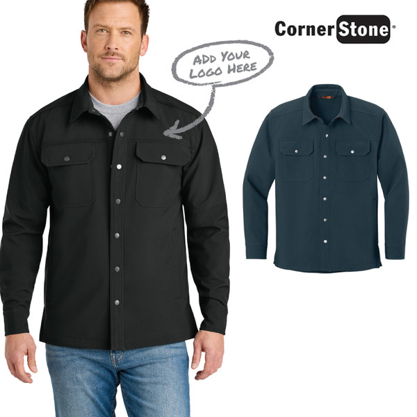 CornerStone® Soft Shell Shirt Jacket