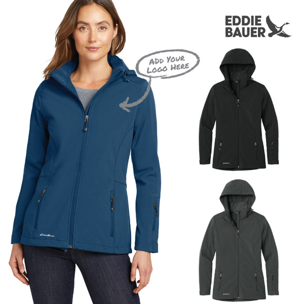 Eddie Bauer® Women's Hooded Soft Shell Parka Eddie Bauer® Women's Hooded Soft Shell Parka