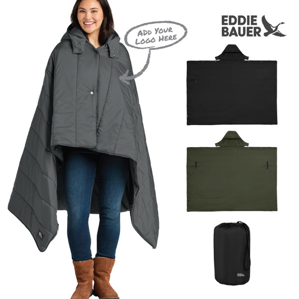 Eddie Bauer® Puffy Unisex Camp Poncho Eddie Bauer® Puffy Unisex Camp Poncho