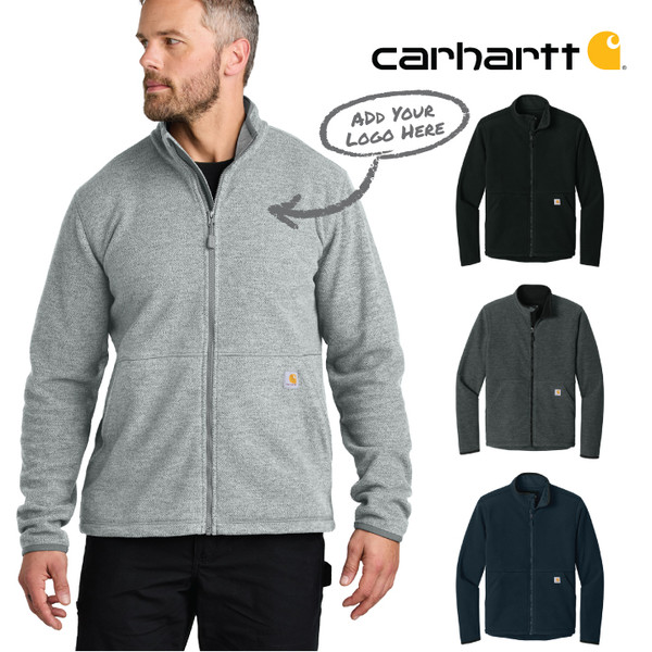 Carhartt® Textured Full-Zip Fleece Jacket