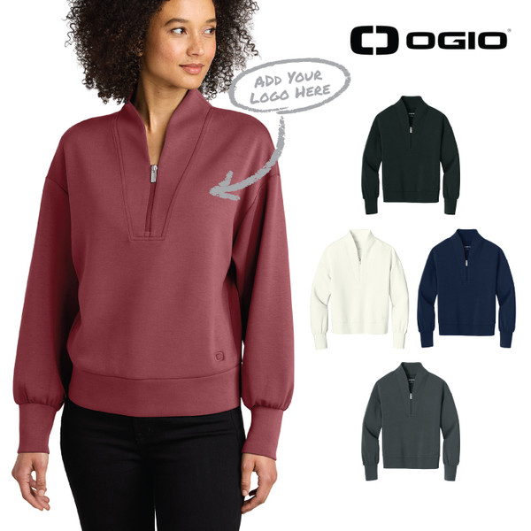 OGIO® Women’s Transcend 1/4-Zip