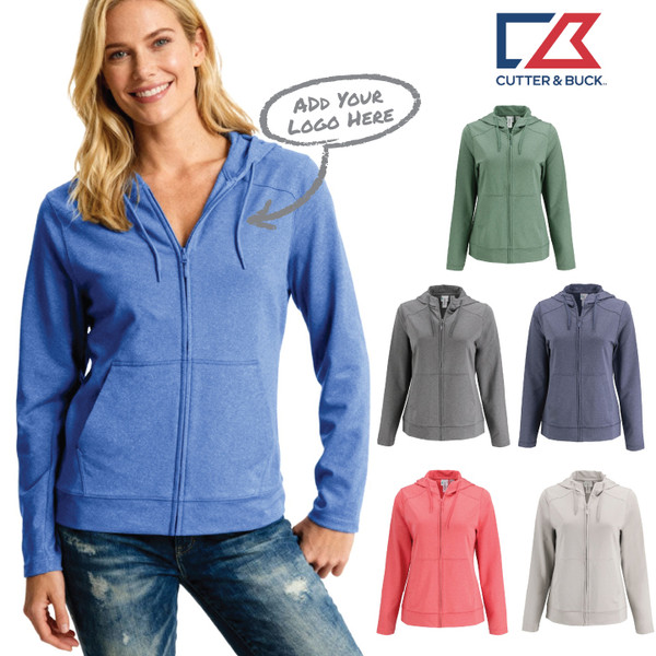 Clique Dash Recycled Womens Hooded Full Zip