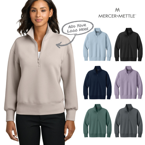 Mercer+Mettle® Women’s Soft Spacer 1/4-Zip