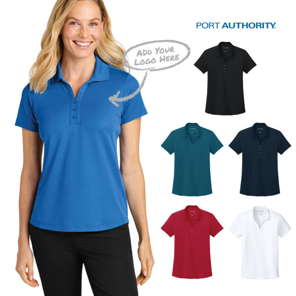Port Authority® Women’s Plaited Pique Polo