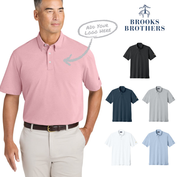 Brooks Brothers® Pinpoint Pique Dress Polo