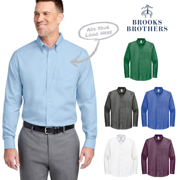 Brooks Brothers® Wrinkle-Free Stretch Nailhead Shirt
