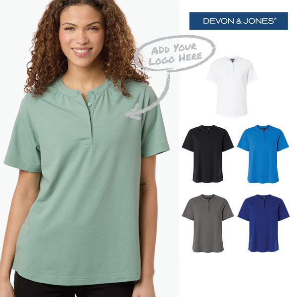Women's Seaton Pebble Textured Polo