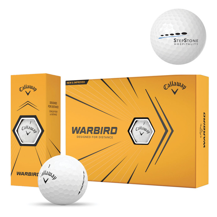 StepStone Hospitality Callaway Warbird Golf Balls (CM)