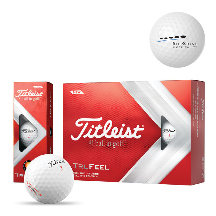 StepStone Hospitality Titleist® TruFeel Golf Balls (CM)
