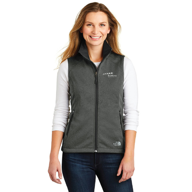 StepStone Hospitality Ladies The North Face® Ridgewall Soft Shell Vest (ODE)