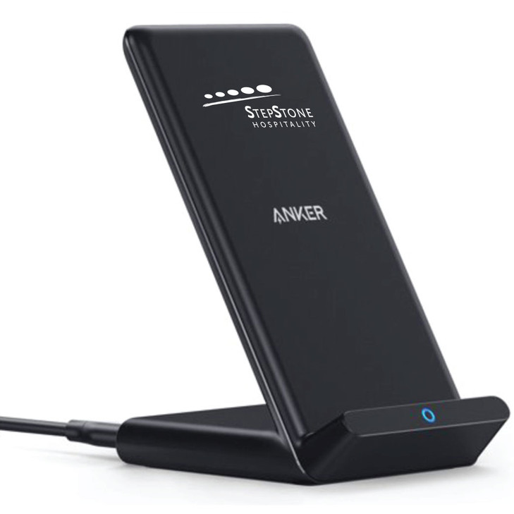StepStone Hospitality Anker® PowerWave 10W Stand with Charger (CM)