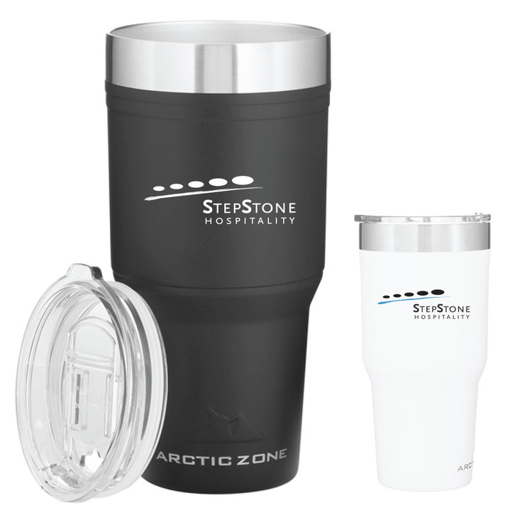 StepStone Hospitality 30oz Arctic Zone Titan Thermal Tumbler (CM)