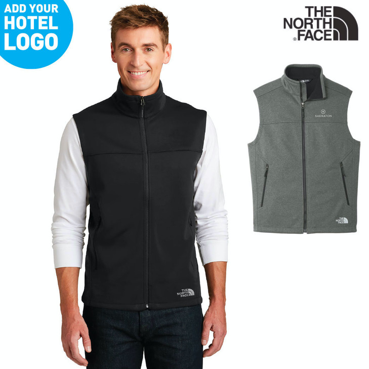 Mens The North Face® Ridgewall Soft Shell Vest  (ODE)