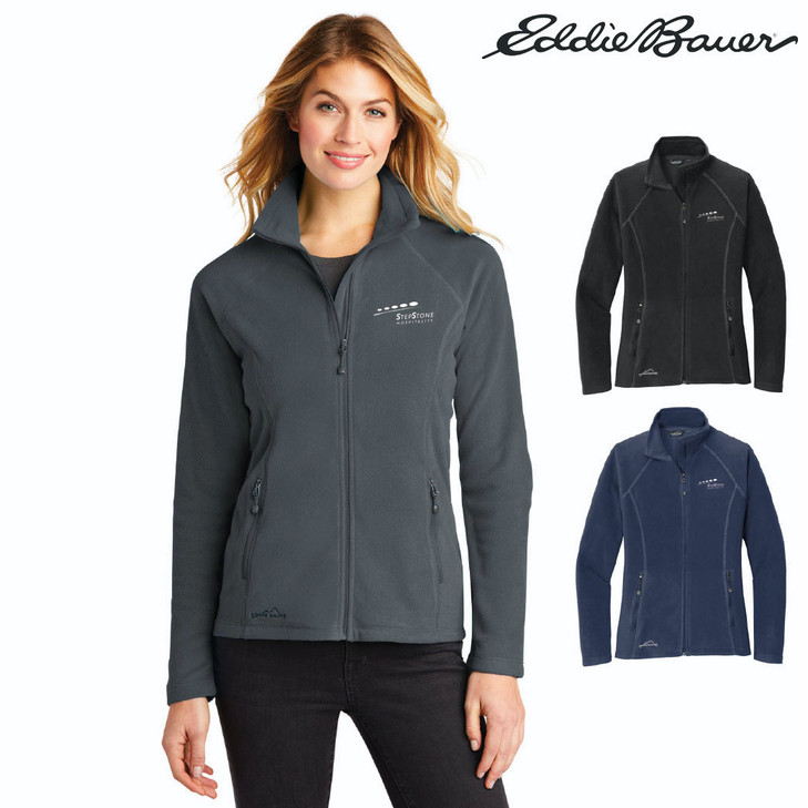 StepStone Hospitality Ladies Eddie Bauer® Full-Zip Microfleece Jacket (ODE)