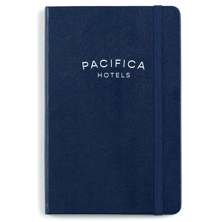 Pacifica Moleskine® Hard Cover Ruled Medium Notebook (CM)