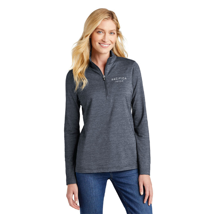 Pacifica Ladies Travis Mathew® Crestview 1/4-Zip (OD)