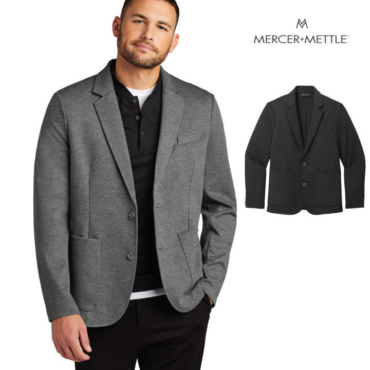 Mens Mercer+Mettle™ Relaxed Knit Blazer (ODE)