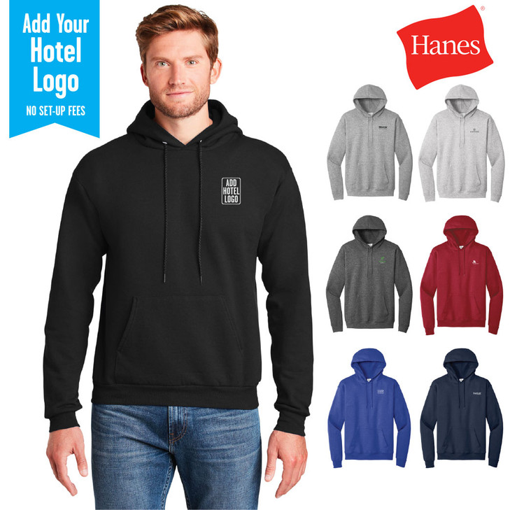 Unisex Hanes® EcoSmart® Pullover Hooded Sweatshirt (ODI)